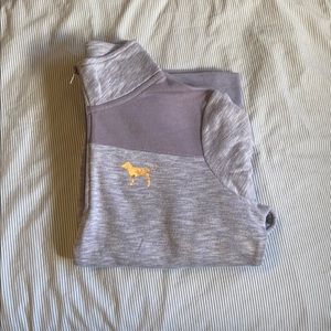 Quarter zip up from pink